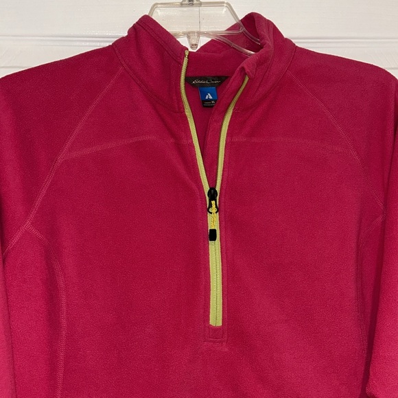 Eddie Bauer Women Half Zip Pull Over Fleece - Picture 3 of 16